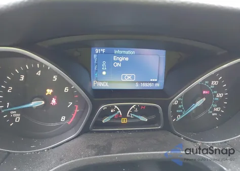 2014 Ford Focus Se из США, поврежденный, VIN 1FADP3F29EL338676
